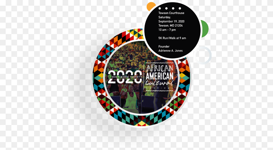Baltimore County African American Cultural Festival Circle, Advertisement, Poster, Person, Art Png