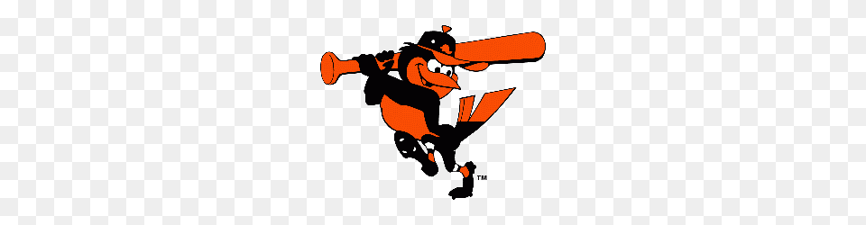 Baltimore Orioles Alternate Logo Sports Logo History, People, Person, Baseball, Baseball Bat Png