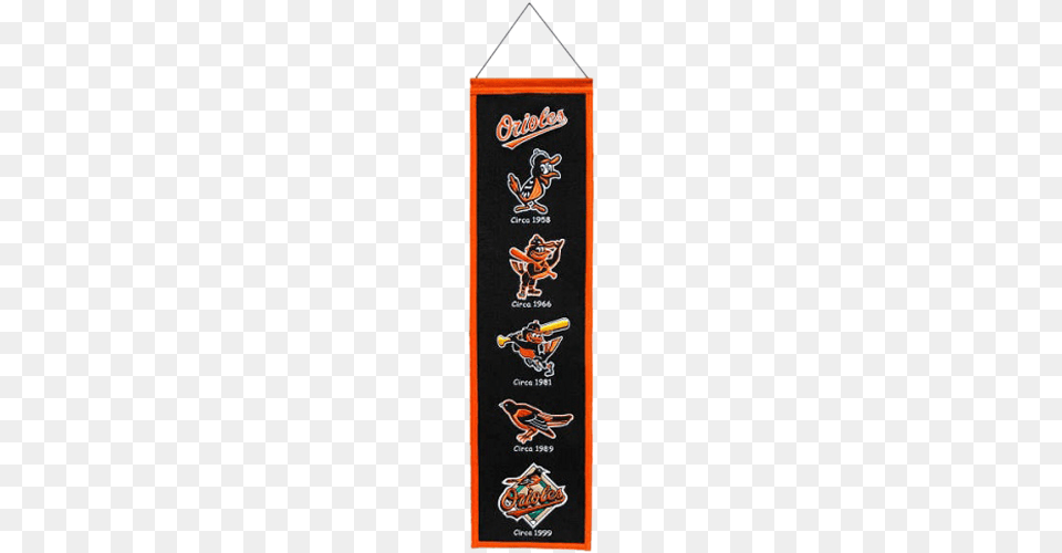 Baltimore Orioles Heritage Banner, Home Decor, Rug, Blackboard, Emblem Free Png Download