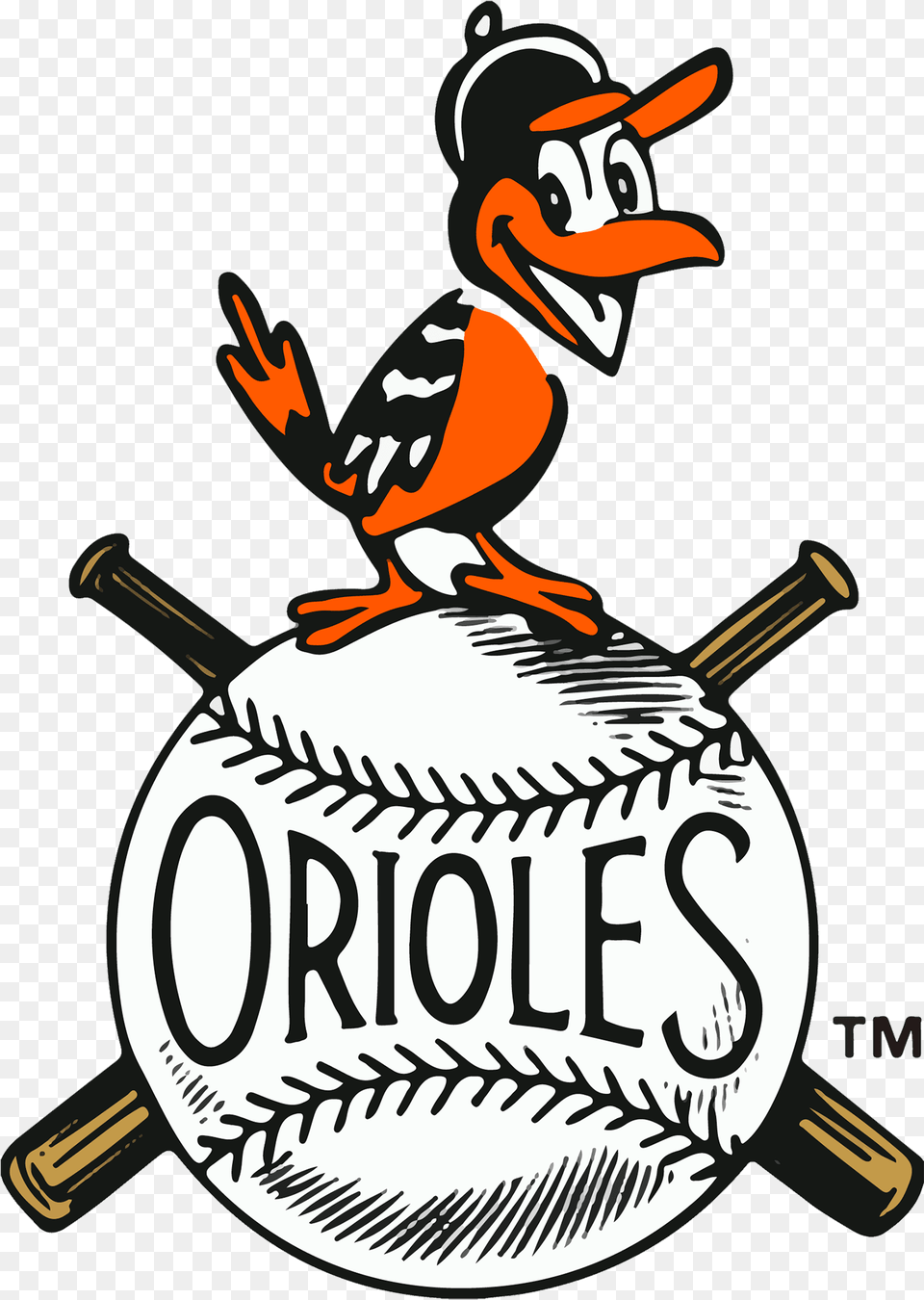 Baltimore Orioles Logo Baltimore Orioles Old Logo, People, Person, Baseball, Sport Free Png Download