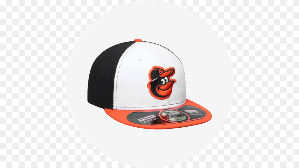 Baltimore Orioles New Era Black Authentic On Field Circle, Baseball Cap, Cap, Clothing, Hat Png Image