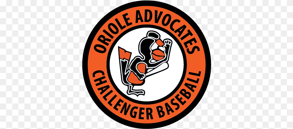 Baltimore Orioles Oriole Advocates Challenger Baseball Original Buffalo Wings, Logo, Architecture, Building, Factory Png Image