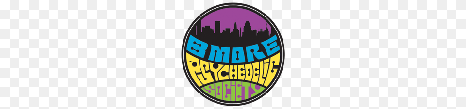 Baltimore Psychedelic Society Events Eventbrite, Logo, Sticker, Badge, Photography Free Png Download