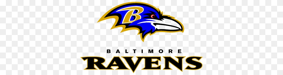 Baltimore Ravens Logo Sideview, Animal, Beak, Bird Png Image
