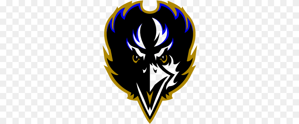 Baltimore Ravens Raven Baltimore Ravens Logo, Symbol, Person, Emblem Free Png Download