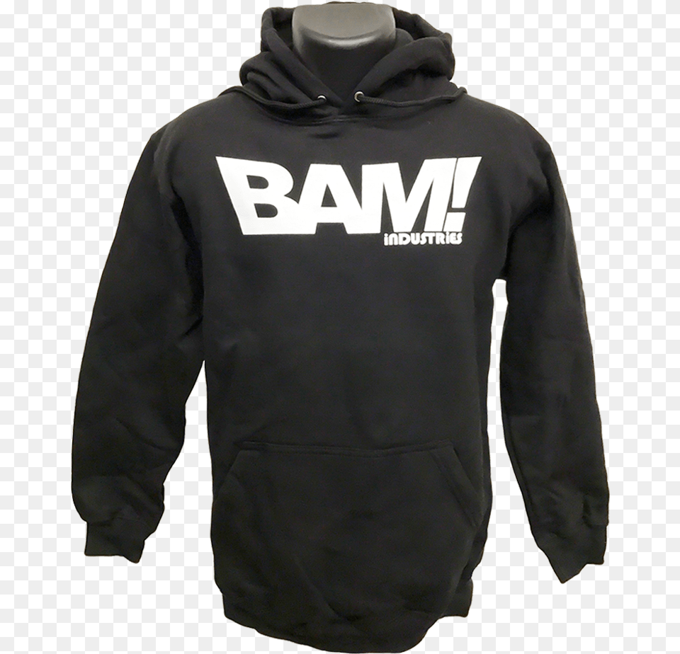 Bam Bam Hoodie Black, Clothing, Knitwear, Sweater, Sweatshirt Png