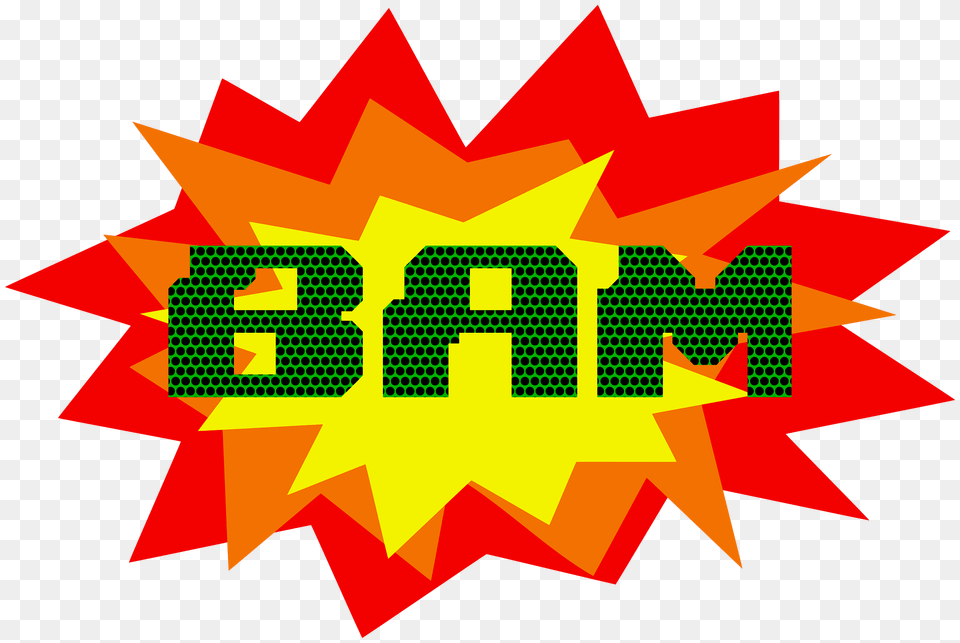 Bam Clipart, Logo, Dynamite, Weapon Png Image