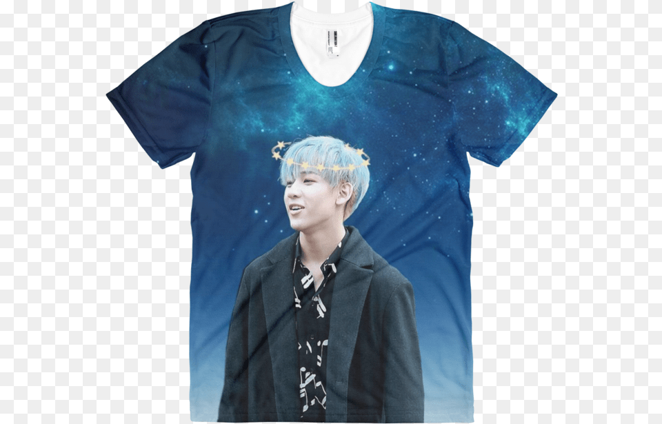 Bambam Aesthetic Posted By Ethan Mercado Short Sleeve, T-shirt, Shirt, Clothing, Male Png Image