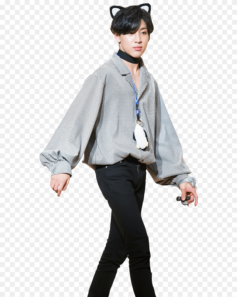 Bambam And Got7 Bam Bam Got7, Person, Long Sleeve, Hand, Sleeve Free Png Download
