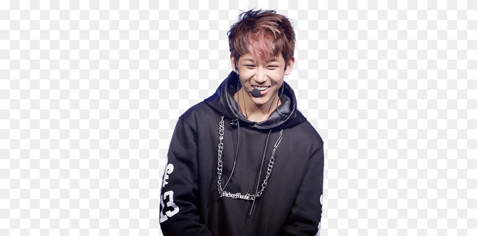 Bambam And Got7 Image Hoodie, Accessories, Necklace, Jewelry, Person Free Transparent Png