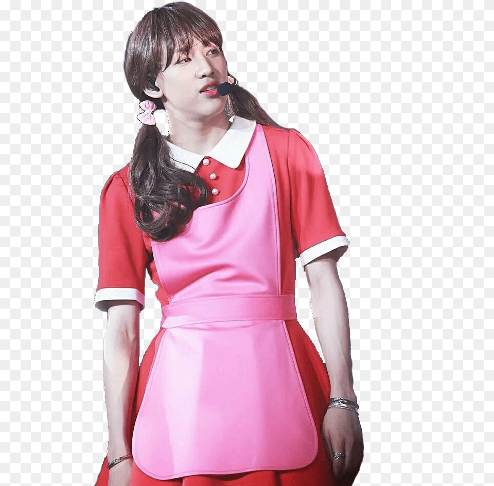 Bambam Got7 Crossdress, Blouse, Clothing, Sleeve, Adult Free Png