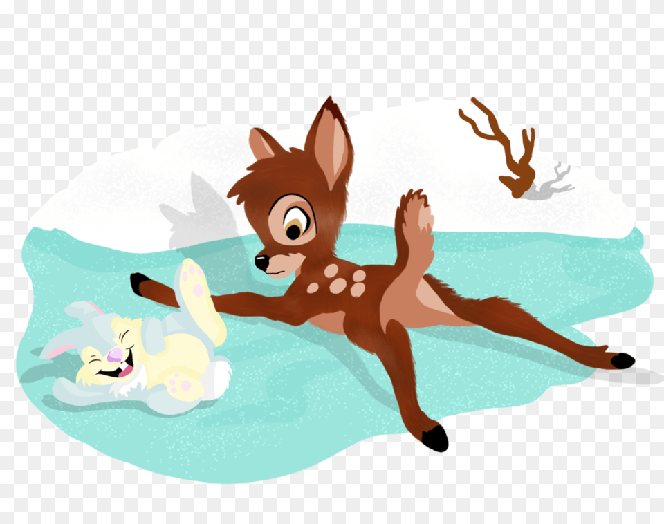 Bambi, Water Sports, Water, Leisure Activities, Swimming Free Png Download