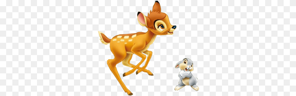 Bambi And Thumper Bambi Disney, Animal, Deer, Mammal, Wildlife Png Image