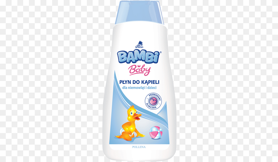 Bambi Baby Bubble Bath For Infants And Babies 500ml Bambi Baby Pyn Do Kpieli Dla Niemowlt I Dziec, Bottle, Cosmetics, Can, Tin Png Image