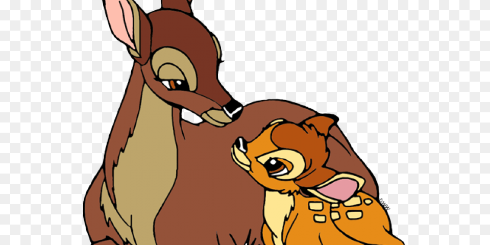 Bambi Clipart Mother Disney Bambi, Animal, Deer, Mammal, Wildlife Free Transparent Png