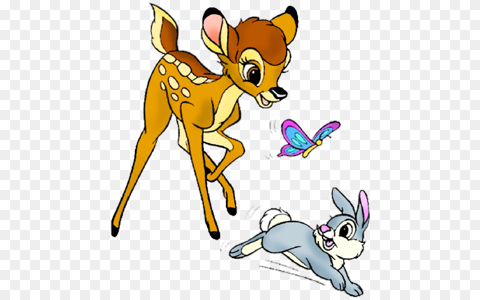 Bambi Disney, Animal, Deer, Mammal, Wildlife Png