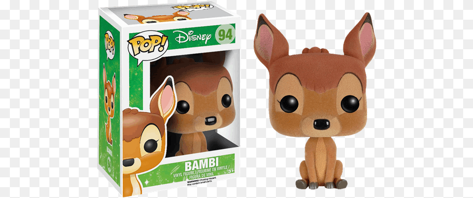Bambi Pop, Plush, Toy, Cardboard, Box Free Png