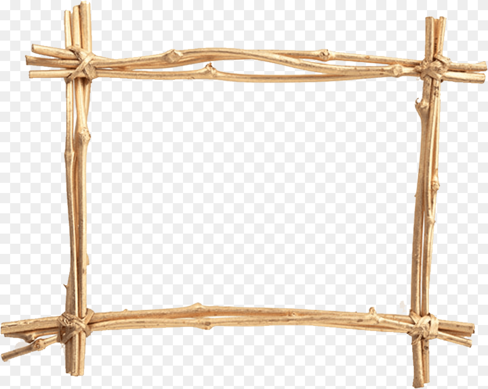 Bamboo Border Bamboo Frame Clipart, Croissant, Food Png