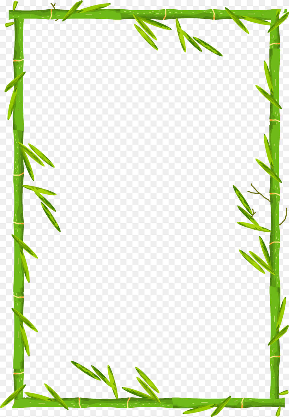 Bamboo Border Download Image Bamboo Frame Border Design, Plant Free Transparent Png