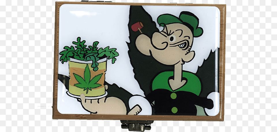 Bamboo Boxjargrind Sm Popeye Popeye The Sailor Man, Plant, Potted Plant, Art, Painting Png