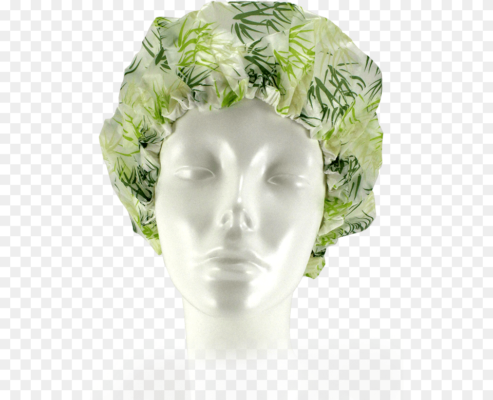 Bamboo Collection Bamboo Lined Shower Cap, Bonnet, Clothing, Hat, Adult Png