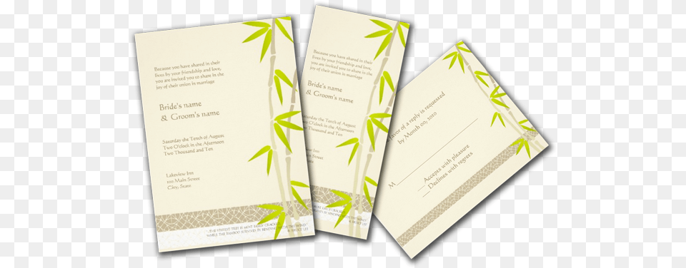 Bamboo Design Wedding Invitations Bamboo Clip Art, Advertisement, Poster, Paper, Text Png