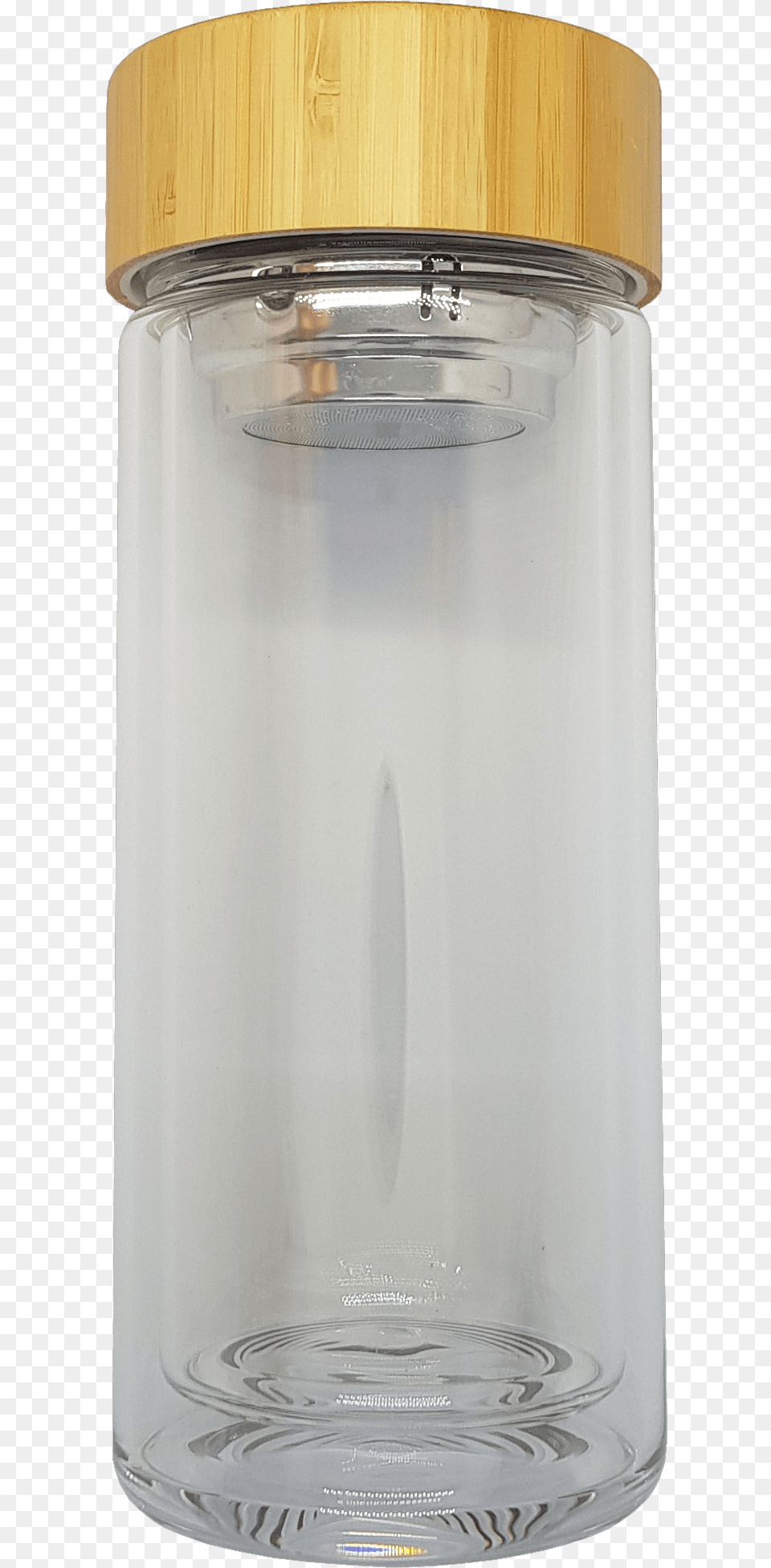 Bamboo Glass Bottle 400ml With Tea Infuser Addicted To Nature Water Bottle, Jar, Shaker, Blade, Dagger Free Png