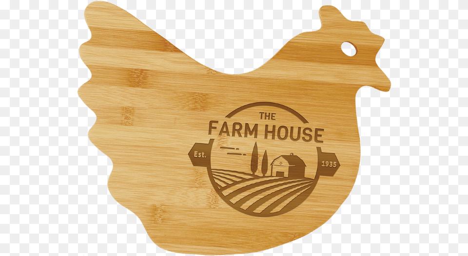 Bamboo Hen Cutting Board Farm Logo, Guitar, Musical Instrument, Wood Png
