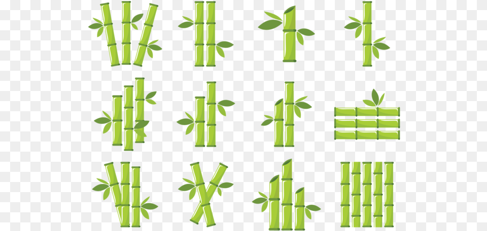 Bamboo Icons Vector Bambu Vector, Plant, Text Free Png Download