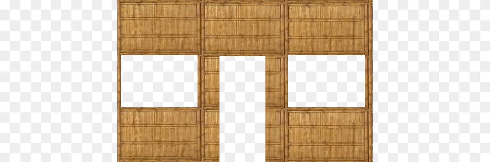 Bamboo Panel With Door Photo Bamboopanelwithdoor Cupboard, Garage, Indoors, Interior Design, Outdoors Free Png