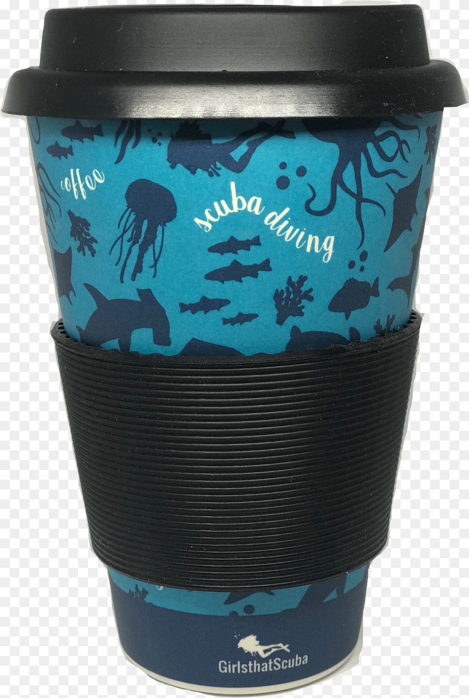 Bamboo Reusable Coffee Cup Octopus, Bottle, Shaker Png Image
