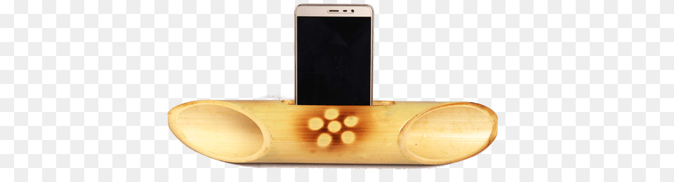 Bamboo Speaker Cum Holder Bamboo Mobile Phone Stand Cum Plywood, Electronics, Mobile Phone Free Transparent Png
