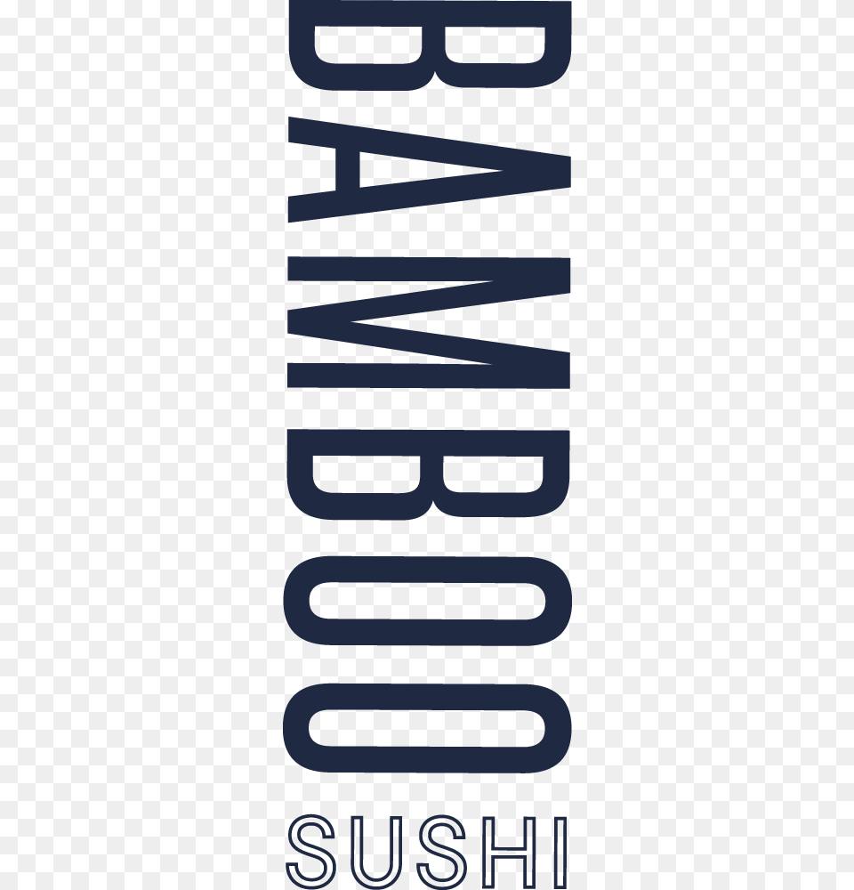 Bamboo Sushi Logo Blue, Gray, City, Text Free Png Download