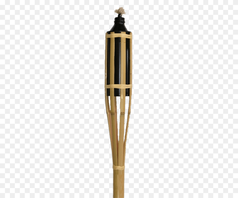 Bamboo Torch Transparent, Lamp, Weapon Png Image