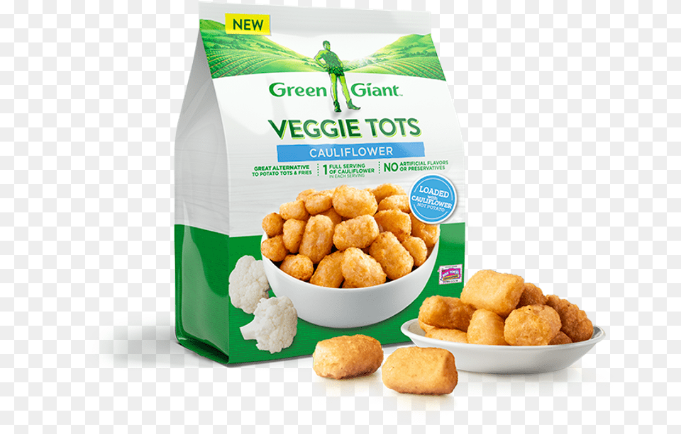 Bampg Foods Lifting Frozen Vegetables To Higher Heights Packaged Facts, Food, Person, Fried Chicken, Tater Tots Free Transparent Png