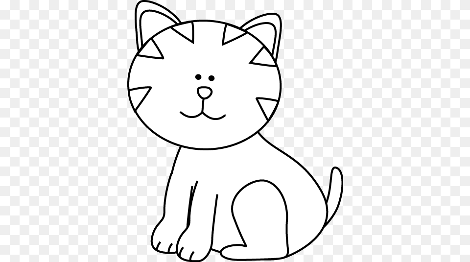Bampw Cat Free Downloadable Pets Clip Art White, Stencil, Animal, Mammal, Pet Png