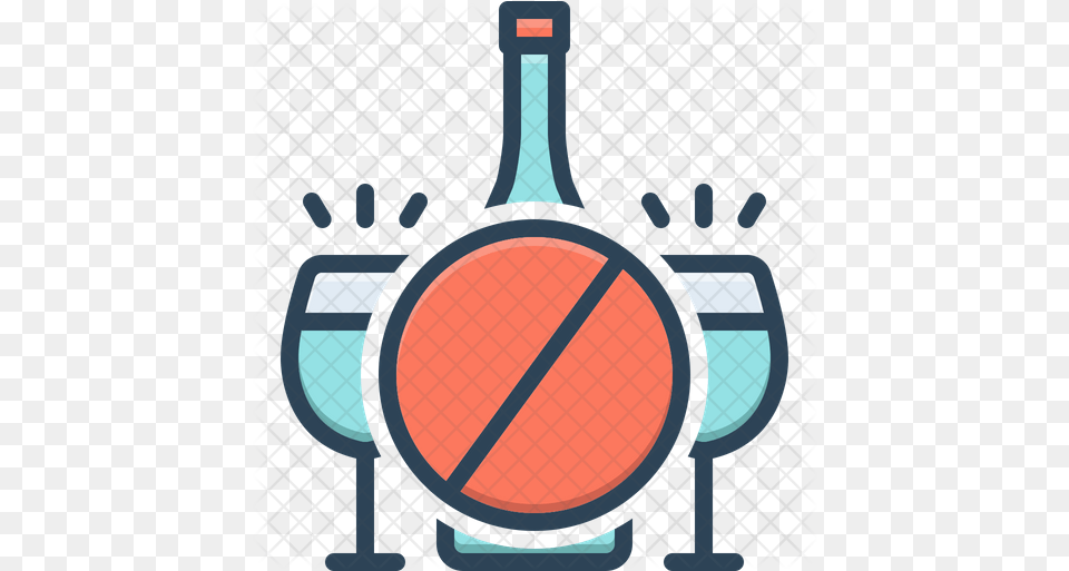 Ban Alcohol Icon Illustration, Racket, Sport, Tennis, Tennis Racket Free Png Download