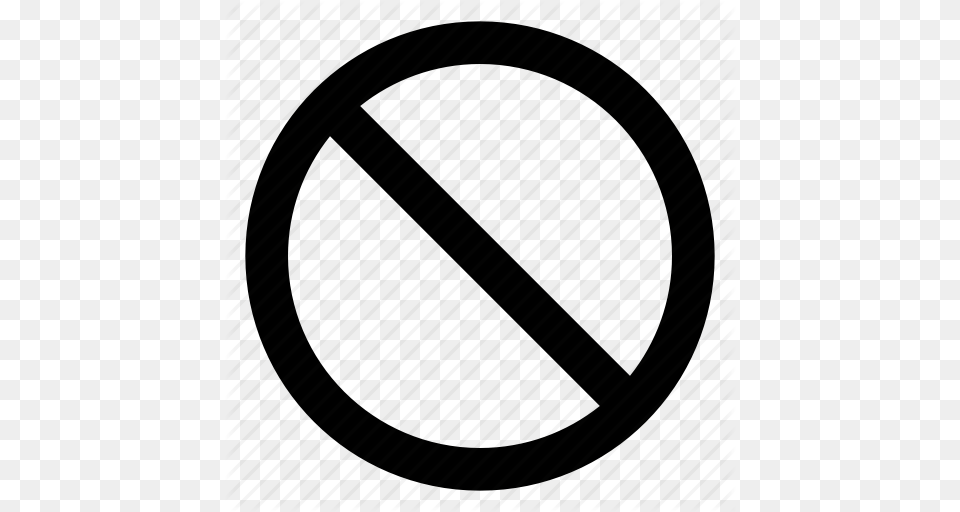 Ban Cancel Denied Do Not Enter Inaccessible Icon, Sign, Symbol, Road Sign Free Png Download