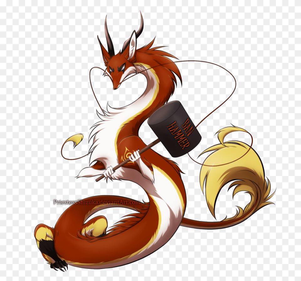 Ban Hammer Noodle, Dragon Free Png Download