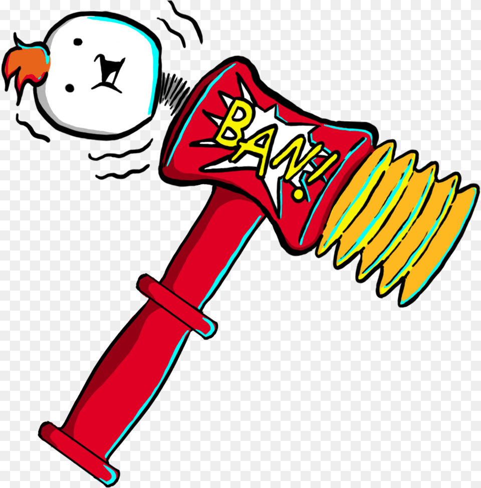 Ban Hammer Picture Ban Hammer Emoji Discord, Baby, Person, Weapon Png Image