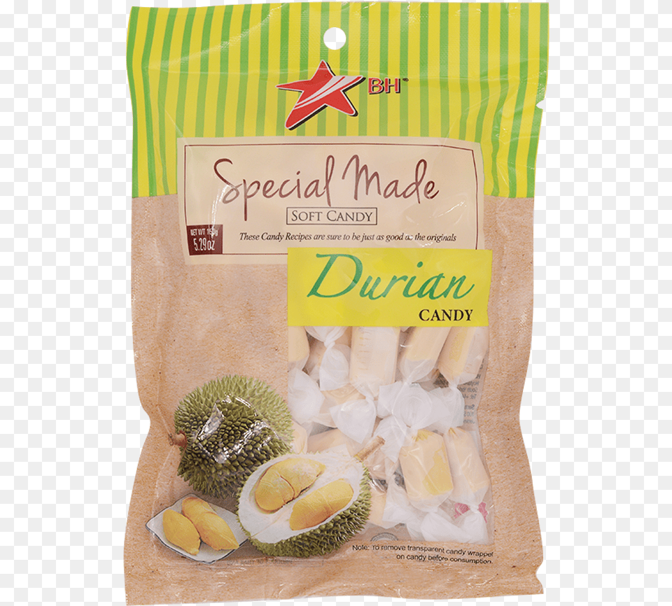 Ban Hock Durian Candy 150g Salt Water Taffy, Food, Fruit, Plant, Produce Png Image