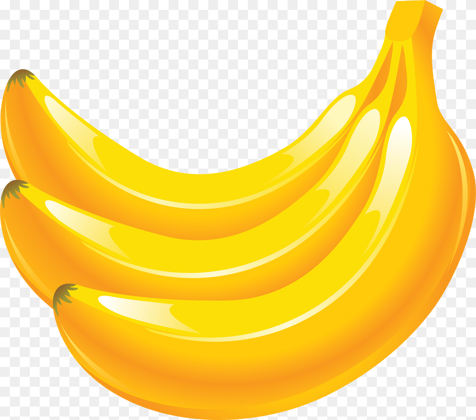 Banana, Food, Fruit, Plant, Produce Png Image