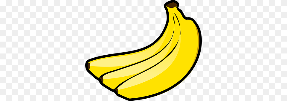 Banana Produce, Food, Fruit, Plant Free Transparent Png