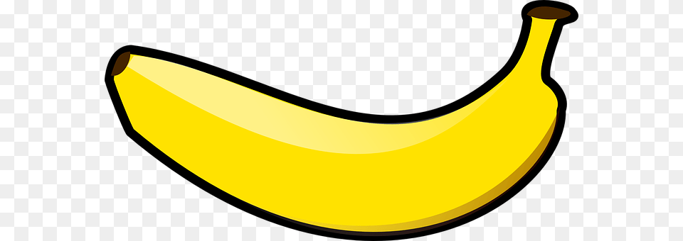 Banana Food, Fruit, Plant, Produce Png