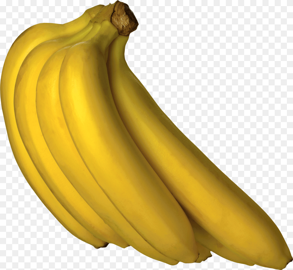 Banana, Food, Fruit, Plant, Produce Free Png Download
