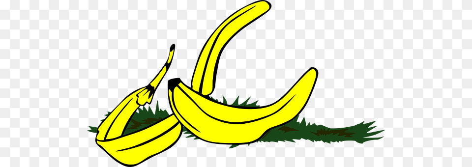 Banana Food, Fruit, Plant, Produce Png Image