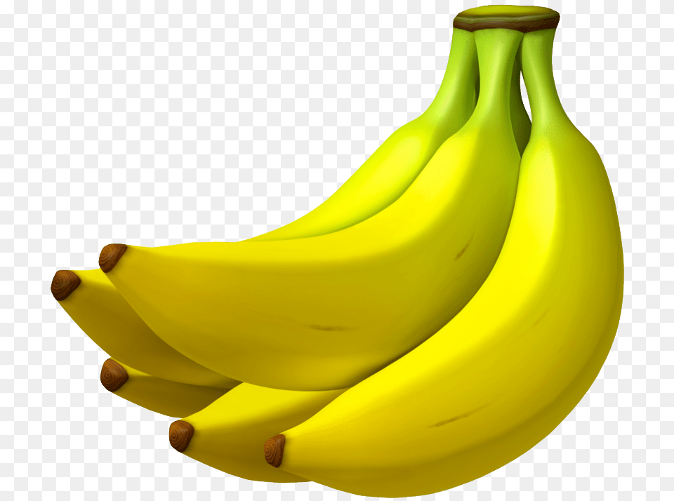 Banana, Food, Fruit, Plant, Produce Free Png Download