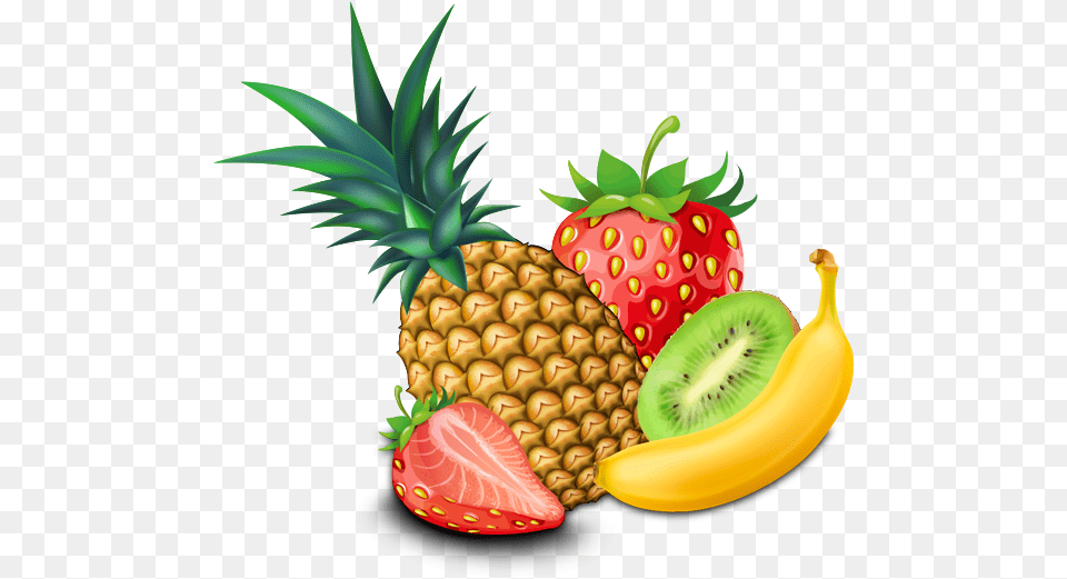 Banana, Food, Fruit, Pineapple, Plant Free Png Download