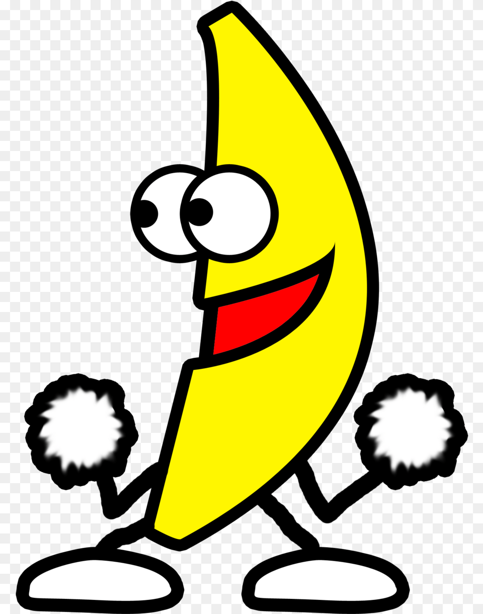 Banana Animation Dance Clip Art Butter Download 900 Peanut Butter Jelly Time Banana, Food, Fruit, Plant, Produce Free Transparent Png
