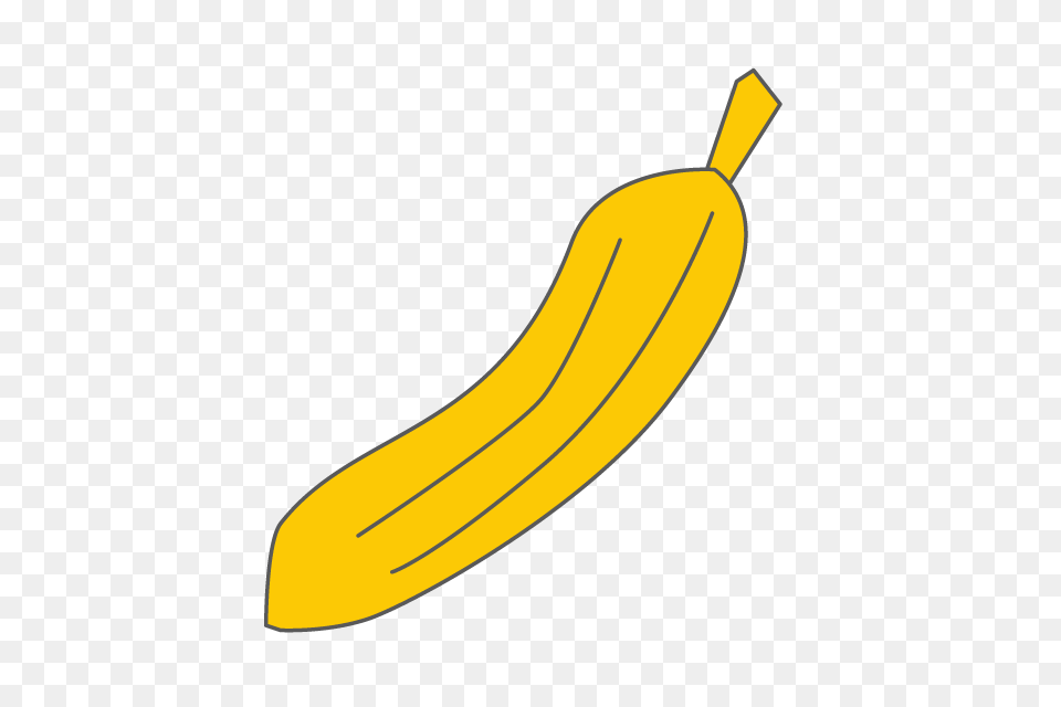 Banana Banana Free Illustration Distribution Site Clip Art, Food, Fruit, Plant, Produce Png Image